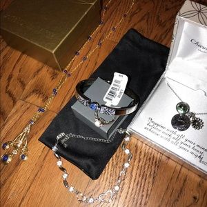 Sterling Silver Opal Topaz Bundle